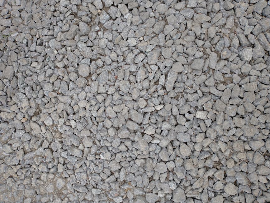 Przekrój techniczny podjazdu wykonanego z tłucznia kamiennego